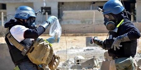 Syrie: Le premier chargement d’armes chimiques évacué - ảnh 1